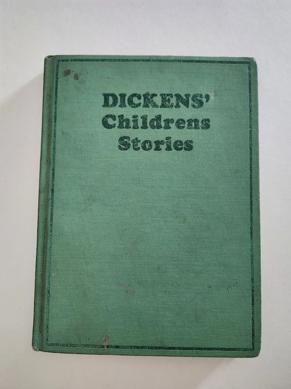 1917 Dickens' Childrens Stories Hardcover Book Vintage